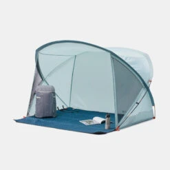 Quechua Abri à Arceaux De Camping - 4 Places - Arpenaz 4P -Matériel De Camping abri a arceaux de camping 4 places arpenaz 4p 2