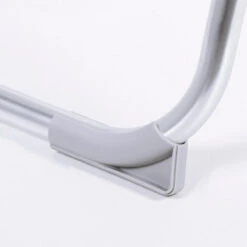 AKTIVE - Chaise Pliante Haute Avec Dossier Haut Réglable 5 Positions, Gris -Matériel De Camping aktive chaise pliante haute avec dossier haut reglable 5 positions gris 6