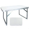 AKTIVE - Table Pliante . Table Basse Blanche En Aluminium - 40x60x40 Cm -Matériel De Camping aktive table pliante table basse blanche en aluminium 40x60x40 cm
