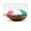 ALL SPORT VINTAGE-Trousse De Toilette Rugby - Marron Et Drapeau Italien - Cuir. -Matériel De Camping all sport vintage trousse de toilette rugby marron et drapeau italien cuir