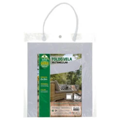 Auvent Rectangulaire En Polyester Aktive Garden Coloris Blanc -Matériel De Camping auvent rectangulaire en polyester aktive garden coloris blanc 3