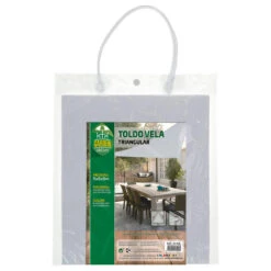 Auvent Triangulaire En Polyester Aktive Garden Coloris Blanc 9 Auvent Triangulaire En Polyester Aktive Garden Coloris Blanc -Matériel De Camping auvent triangulaire en polyester aktive garden coloris blanc 3