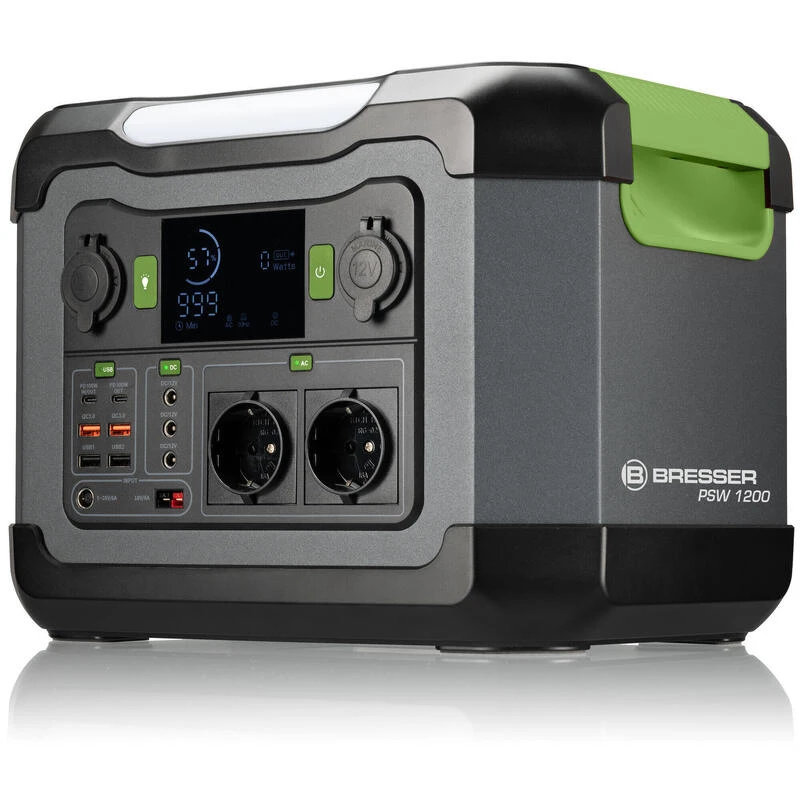 Batterie Externe Portable BRESSER 1200 W - Powerbank, Camping, Voyage 3 Batterie Externe Portable BRESSER 1200 W - Powerbank, Camping, Voyage
