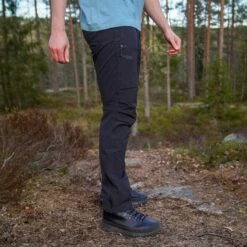 Bergans Of Norway Pantalon Breheimen Softshell - Noir/Charbon Solide -Matériel De Camping bergans of norway pantalon breheimen softshell noircharbon solide 2