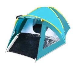 Bestway Pavillo Active Mount 3 Tente (210 + 140) X 240 X 130 Cm -Matériel De Camping bestway pavillo active mount 3 tente 210 140 x 240 x 130 cm 3