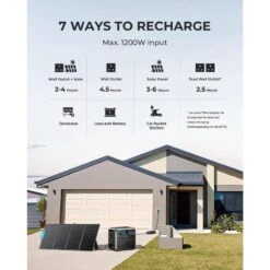 BLUETTI AC200P Générateur Solaire 2000Wh/2000W Pour Camping-car, Maison -Matériel De Camping bluetti ac200p generateur solaire 2000wh2000w pour camping car maison 2