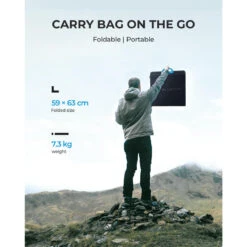 BLUETTI Générateur Électrique EB3A+PV200 268Wh/600W LiFePO4 Batterie Pour Voyage -Matériel De Camping bluetti generateur electrique eb3apv200 268wh600w lifepo4 batterie pour voyage 6