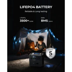 BLUETTI Générateur Électrique Portable AC180 1152Wh Batterie LiFePO4 Pour Voyage -Matériel De Camping bluetti generateur electrique portable ac180 1152wh batterie lifepo4 pour voyage 6