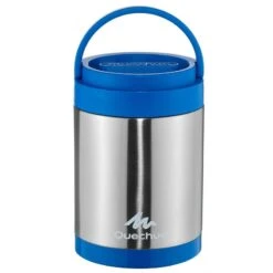Quechua Boîte Alimentaire Isotherme Randonnée Inox (avec 2 Boîtes Alimentaires) 2 L -Matériel De Camping boite alimentaire isotherme randonnee inox avec 2 boites alimentaires 2 l 2