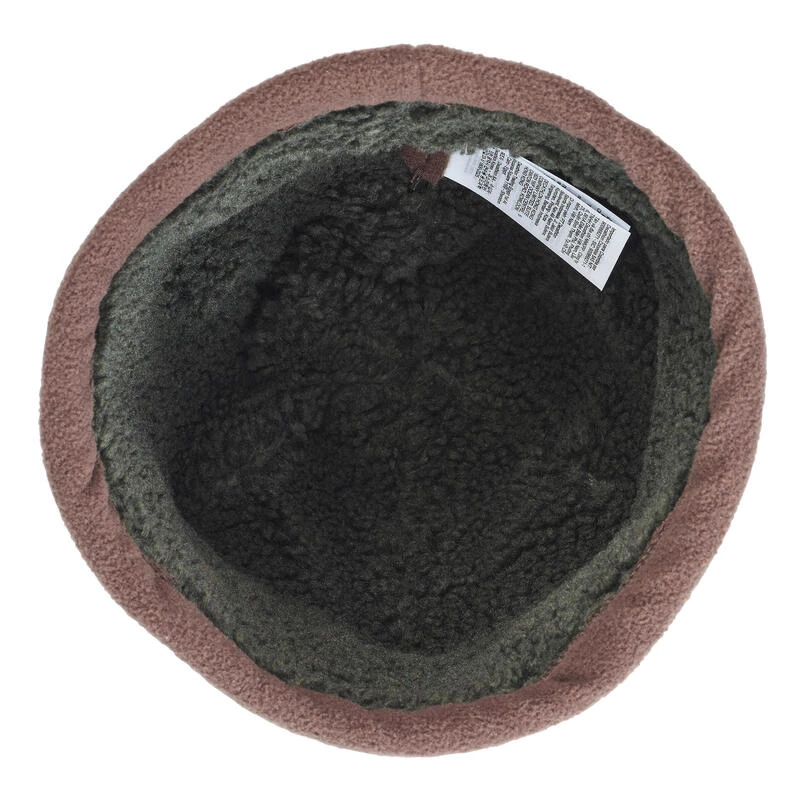 BONNET CHASSE CHAUD REVERSIBLE MOUTONNE VERT 500 9 BONNET CHASSE CHAUD REVERSIBLE MOUTONNE VERT 500 – Image 7