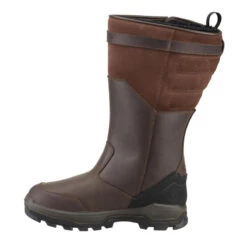 Bottes Chasse Chaudes Imperméables Cuir 900. -Matériel De Camping bottes chasse chaudes impermeables cuir 900 3