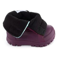 WEDZE Bottes De Neige Bébé, Après Ski Bébé WARM Violettes Et Turquoises -Matériel De Camping bottes de neige bebe apres ski bebe warm violettes et turquoises 1