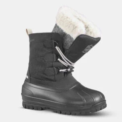 Quechua BOTTES DE NEIGE CHAUDES ET IMPERMEABLES DE RANDONNEE - SH900 - ENFANT 30 AU 38 -Matériel De Camping bottes de neige chaudes et impermeables de randonnee sh900 enfant 30 au 38 2