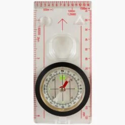 HIGHLANDER Boussole Plate De Randonnée -Matériel De Camping boussole plate de randonnee 2