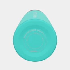 Quechua Bouteille Isotherme Inox 0,4L Avec Gobelet Pour La Randonnée - Turquoise -Matériel De Camping bouteille isotherme inox 04l avec gobelet pour la randonnee turquoise 8