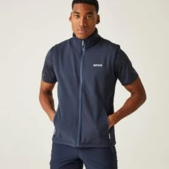 Regatta Bradwell III Homme Fitness Gilet - Marine -Matériel De Camping bradwell iii homme fitness gilet marine 3