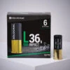 CARTOUCHE L900 36g IMPACT CALIBRE 12/70 PLOMB N°6 X25 -Matériel De Camping cartouche l900 36g impact calibre 1270 plomb n6 x25
