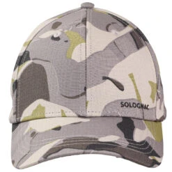 Casquette Chasse 500 Résistante Camo Woodland Gris -Matériel De Camping casquette chasse 500 resistante camo woodland gris 2
