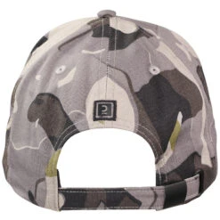 Casquette Chasse 500 Résistante Camo Woodland Gris -Matériel De Camping casquette chasse 500 resistante camo woodland gris 3