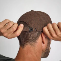 Casquette Chasse Chaude 500 Marron -Matériel De Camping casquette chasse chaude 500 marron 2