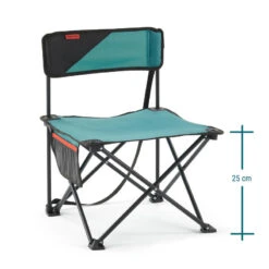 Quechua CHAISE BASSE PLIANTE DE CAMPING MH100 Bleue 15 Quechua CHAISE BASSE PLIANTE DE CAMPING MH100 Bleue -Matériel De Camping chaise basse pliante de camping mh100 bleue 3