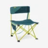 Quechua CHAISE BASSE PLIANTE DE CAMPING MH100 Jaune -Matériel De Camping chaise basse pliante de camping mh100 jaune