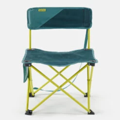 Quechua CHAISE BASSE PLIANTE DE CAMPING MH100 Jaune -Matériel De Camping chaise basse pliante de camping mh100 jaune 4