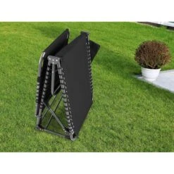 Chaise Longue Torget - Transat - Bain De Soleil 190x60x30 Cm - 150 Kg - Pliable -Matériel De Camping chaise longue torget transat bain de soleil 190x60x30 cm 150 kg pliable 6