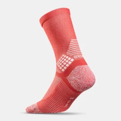 Quechua Chaussettes Randonnée - Hike 500 High Corail X2 Paires -Matériel De Camping chaussettes randonnee hike 500 high corail x2 paires 3