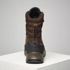 CHAUSSURES CHASSE IMPERMÉABLES CHAUDES CUIR CROSSHUNT 540 MARRON -Matériel De Camping chaussures chasse impermeables chaudes cuir crosshunt 540 marron 3