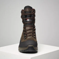 CHAUSSURES CHASSE IMPERMÉABLES CHAUDES CUIR CROSSHUNT 540 MARRON -Matériel De Camping chaussures chasse impermeables chaudes cuir crosshunt 540 marron 4