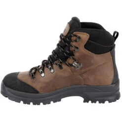 CHAUSSURES CHASSE IMPERMEABLES RESISTANTES MARRON AIGLE FLESHSIDE MTD -Matériel De Camping chaussures chasse impermeables resistantes marron aigle fleshside mtd 3