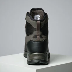 Chaussures Chasse Silencieuses Respirantes Grises 500 -Matériel De Camping chaussures chasse silencieuses respirantes grises 500 3