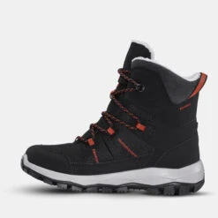 Quechua Chaussures Chaudes Et Imperméables De Randonnée - SH500 MTN Lacet - Enfant 35-38 -Matériel De Camping chaussures chaudes et impermeables de randonnee sh500 mtn lacet enfant 35 38 3