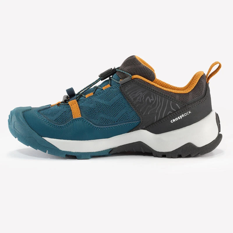 Quechua Chaussures De Randonnée Enfant à Laçage Rapide Crossrock Ocre Du 35 AU 38 4 Quechua Chaussures De Randonnée Enfant à Laçage Rapide Crossrock Ocre Du 35 AU 38 – Image 2