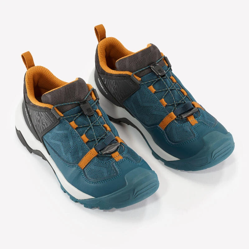 Quechua Chaussures De Randonnée Enfant à Laçage Rapide Crossrock Ocre Du 35 AU 38 6 Quechua Chaussures De Randonnée Enfant à Laçage Rapide Crossrock Ocre Du 35 AU 38 – Image 4