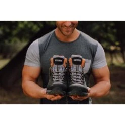 Chaussures De Randonnée PM026 Pour Hommes Imperméables Avec Membrane Et Daim -Matériel De Camping chaussures de randonnee pm026 pour hommes impermeables avec membrane et daim 5