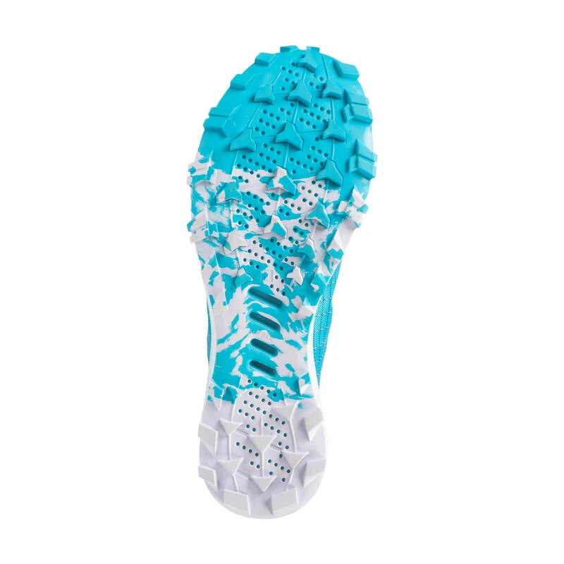 Chaussures De Trail Running Pour Femme Race Light Bleu Ciel Et Blanc 9 Chaussures De Trail Running Pour Femme Race Light Bleu Ciel Et Blanc – Image 7