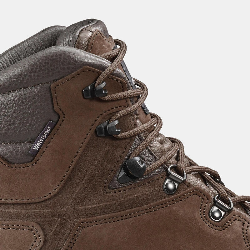 CHAUSSURES TREKKING CUIR IMPERMÉABLES - MT500 - HOMME HAUTE 7 CHAUSSURES TREKKING CUIR IMPERMÉABLES - MT500 - HOMME HAUTE – Image 5