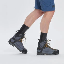 CHAUSSURES TREKKING CUIR IMPERMEABLES VIBRAM - MT500 ULTRA - HOMME HAUTE -Matériel De Camping chaussures trekking cuir impermeables vibram mt500 ultra homme haute 6