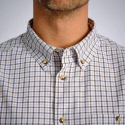 CHEMISE 100 A CARREAUX BLANCHE -Matériel De Camping chemise 100 a carreaux blanche 2