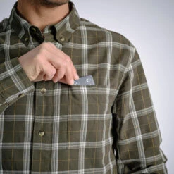 CHEMISE 100 A CARREAUX VERTE -Matériel De Camping chemise 100 a carreaux verte 3