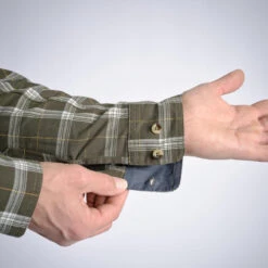 CHEMISE 100 A CARREAUX VERTE -Matériel De Camping chemise 100 a carreaux verte 4