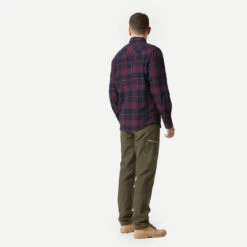 Chemise De Trekking Voyage - TRAVEL500 WARM Bordeaux Homme 12 Chemise De Trekking Voyage - TRAVEL500 WARM Bordeaux Homme -Matériel De Camping chemise de trekking voyage travel500 warm bordeaux homme 3