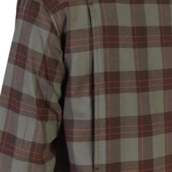 Chemise Manches Longues Chasse Coton Chaude Homme - 500 Carreaux Vert -Matériel De Camping chemise manches longues chasse coton chaude homme 500 carreaux vert 7