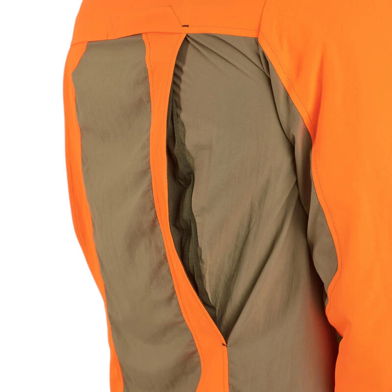 Chemise Manches Longues Légère Et Respirante Chasse 520 Verte Et Fluo 11 Chemise Manches Longues Légère Et Respirante Chasse 520 Verte Et Fluo – Image 9