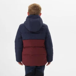 Quechua Doudoune De Randonnée Bleue Et Bordeaux - Enfant 2-6 Ans -Matériel De Camping doudoune de randonnee bleue et bordeaux enfant 2 6 ans 2