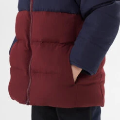 Quechua Doudoune De Randonnée Bleue Et Bordeaux - Enfant 2-6 Ans -Matériel De Camping doudoune de randonnee bleue et bordeaux enfant 2 6 ans 5