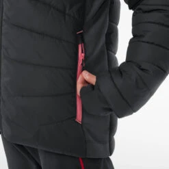 Quechua DOUDOUNE DE RANDONNÉE - HYBRIDE GRIS FONCE - ENFANT 7-15 ANS -Matériel De Camping doudoune de randonnee hybride gris fonce enfant 7 15 ans 5