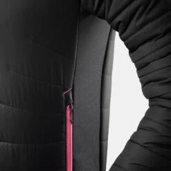 Quechua DOUDOUNE DE RANDONNÉE - HYBRIDE GRIS FONCE - ENFANT 7-15 ANS -Matériel De Camping doudoune de randonnee hybride gris fonce enfant 7 15 ans 6